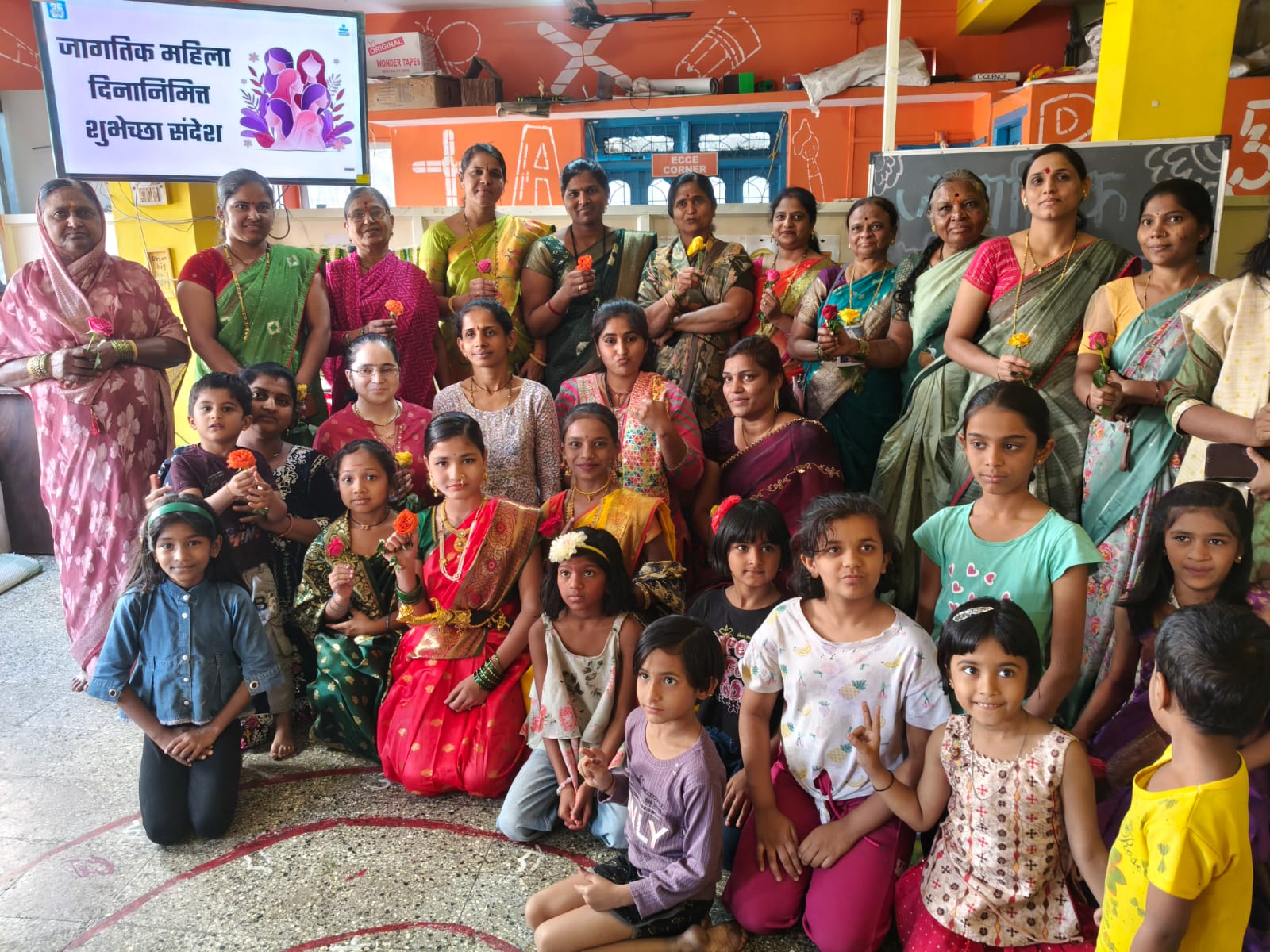 Multi-generational digital learning at a community centre