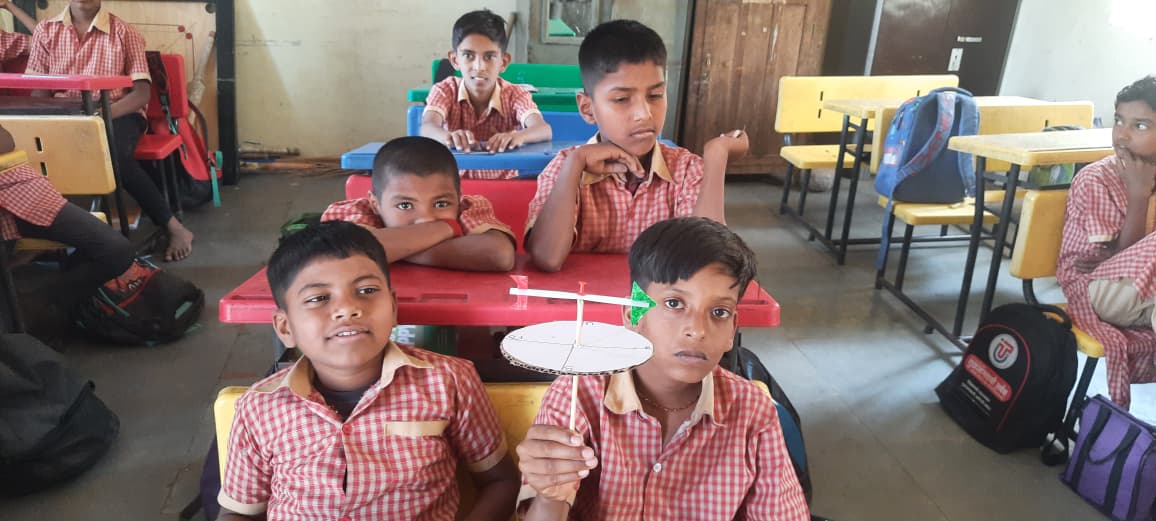 Smart class and digital learning in a rural school
